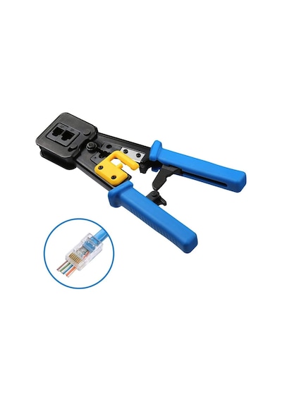 Yeni Nesil Rj45 Pense EzRj45 Sıkma Pensesi RJ11 Rj12 RJ45