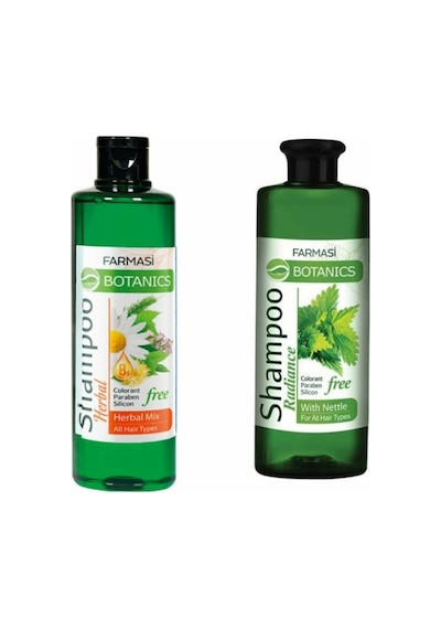 Farmasi Botanics Herbal Mix Şampuan 500 ML + Isırgan Özlü Şampuan 500 ML
