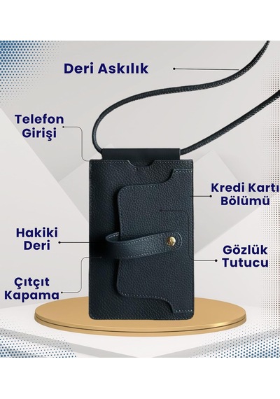 Deri Telefon Kılıfı, Gözlük Kılıfı, Kadın Kartlık, Kartlıklı Telefon Kılıfı, Kartlık Telefon, Kadın Askılı Omuz Çantası İphone, Pro, Pro Max Bej