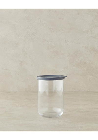 Home Fresh Safe Cam Kavanoz Gri S