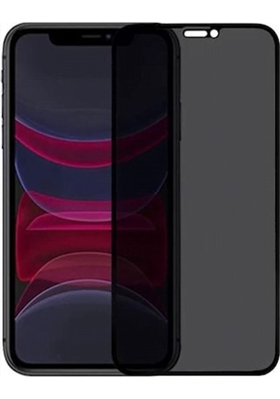 Apple Uyumlu   iPhone 11 Proof Dust Tools Hayalet Full Cam Koruyucu - Siyah