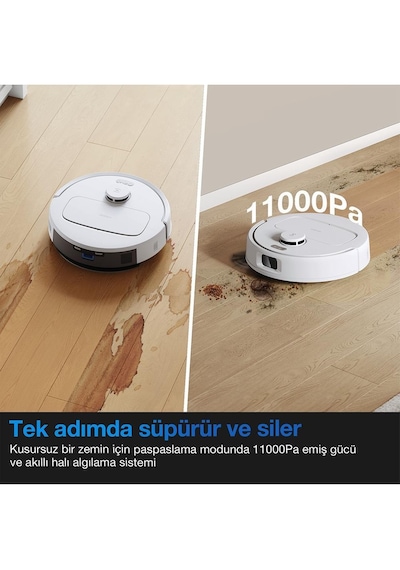 Ecovacs Deebot N20E Plus Robot Süpürge + Mop