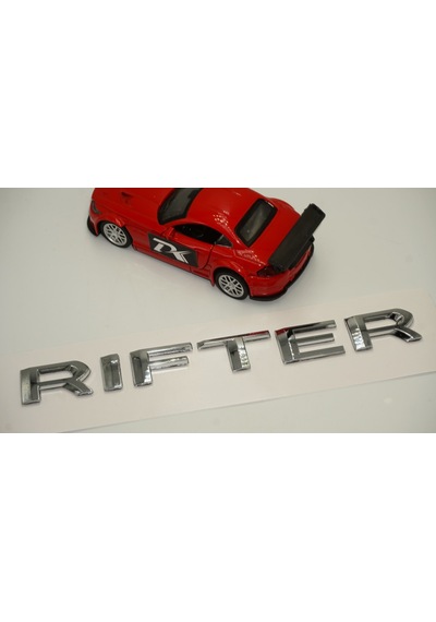 Peugeot Rifter Yeni Nesil Krom ABS 3M 3D Bagaj Yazı Logo