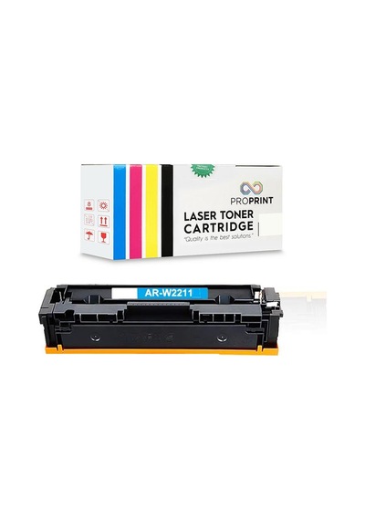Hp 207X-W2211X 2.450 Sayfa Çipsiz Mavi Uyumlu Toner-M282Nw