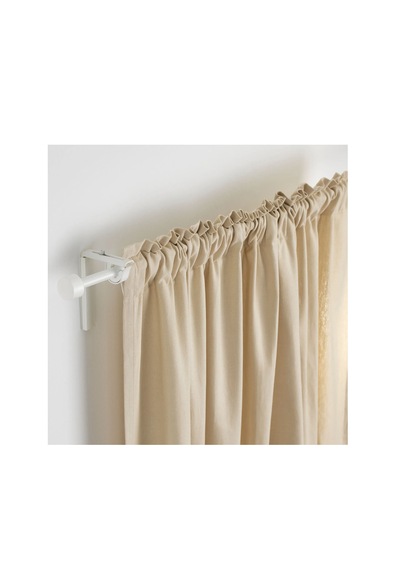 Ikea Räcka Perde Çubuğu , 120-210 Cm Beyaz