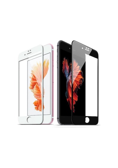 Apple Uyumlu   iPhone 6 - 6S 5D Tam Kaplayan Ekran Koruyucu Kırılmaz Cam