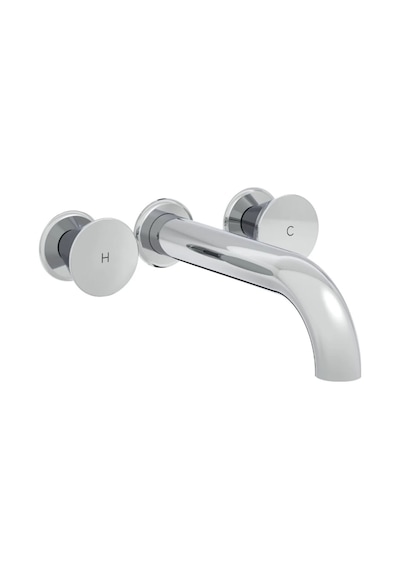 VitrA Liquid A42689 Ankastre Uzun Lavabo Bataryası Krom