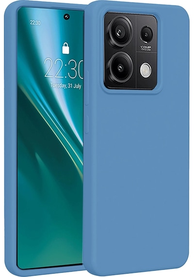 Flzdgnkr Newface Xiaomi Redmi Note 13 Pro 5g Kılıf First Silikon - Mavi