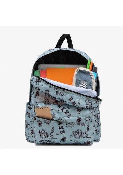 Vans Old Skool 22l Sırt Çantası Desenli Yeşil