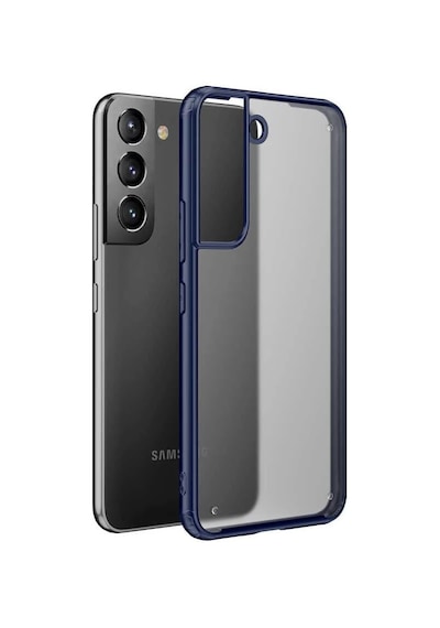 Zore Galaxy İle Uyumlu S22 Kılıf Volks Kapak, Lacivert