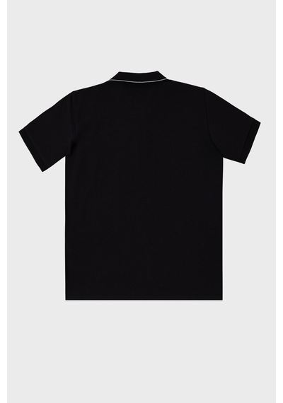 C.p. Company Çocuk Polo Yaka T Shirt 10ckpl023 005263w 999 Siyah