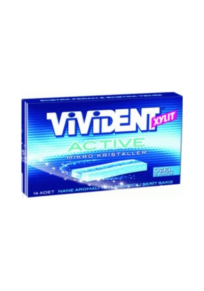 Vivident Cüzdan Active Nane 18 x 33 G