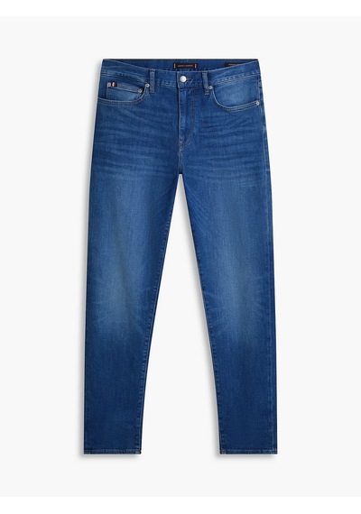 Tommy Hilfiger Mw0mw42316 Slim Bleecker Jax Erkek Denim Pantolon Mavi