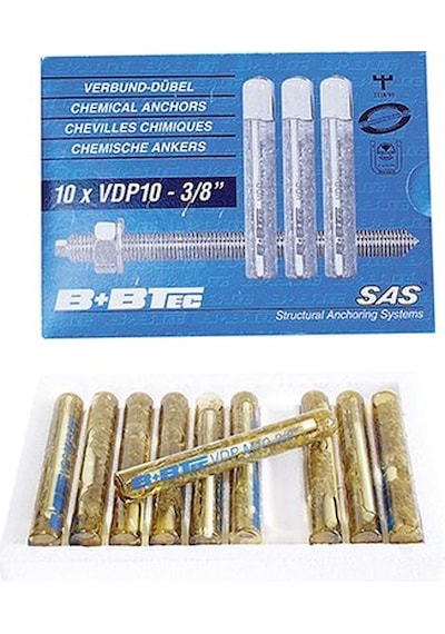 B+B Tec Vdp Normal Tip Kimyasal Dübel 24x210 6 Adet