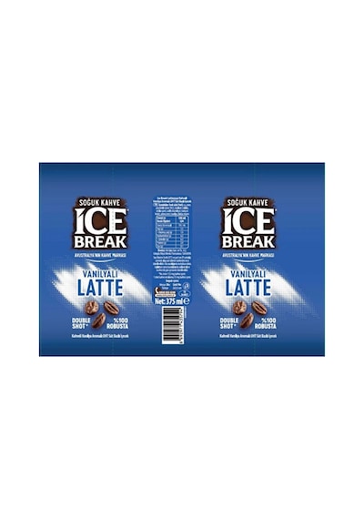 İce Break Vanilyalı Latte 12 Adet Diğer