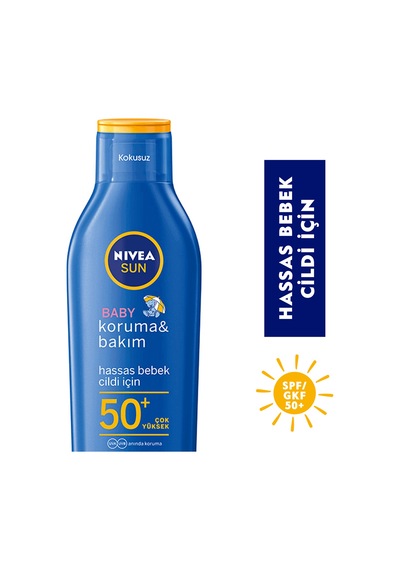 Nivea Sun SPF50+ Bebek Güneş Sütü 200 ML