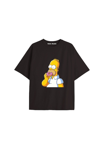 Kalic Studio Y2k Vintage Simpson Baskılı Siyah T-shirt Kod 287 Siyah-287 Kalic Studio Y2k Vintage Simpson Baskılı Siyah T-shirt Kod 287 Siyah-287