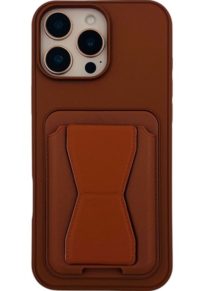 Nettech Apple Uyumlu iPhone 16 Pro Max Nt-n087 Arka Koruma Kılıf - Kahverengi Kahverengi