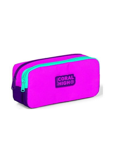 Coral High Pembe Yeşil Kız Çocuk Beslenme Çantası Seti
