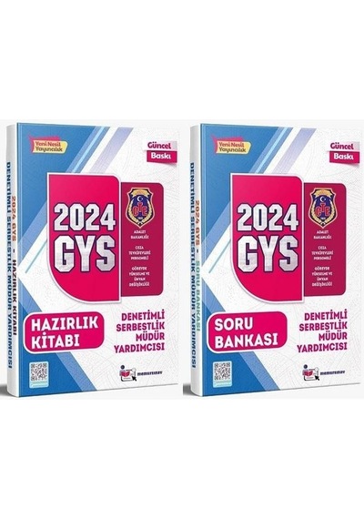 2024 Gys Ceza Tevkifevleri Denetimli Serbestlik Müdür Yardımcısı Sınavı Konu + Soru Set Memur Sınav
