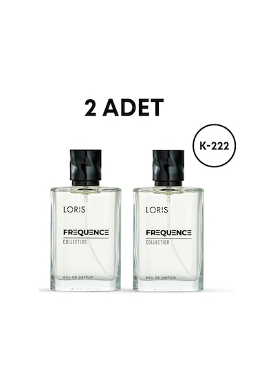Loris K-222 Frequence Kadın Parfüm 50 ML X 2 Adet Oryantal
