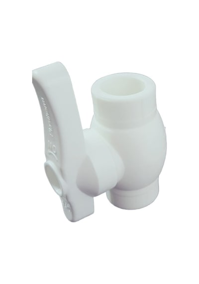 Plastik Küresel Kollu Vana Ø20 Mm