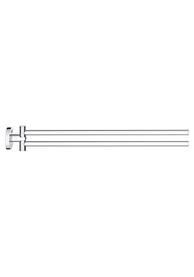Start İkili Uzun Havluluk, 439 Mm, Duş, Banyo Aksesuarları, Krom, 41183000 Çok Renkli