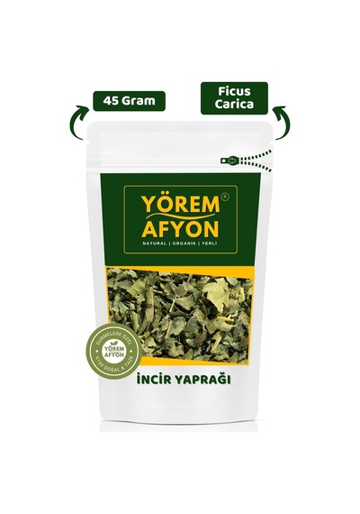 Yörem Afyon Aydın Yöresinden Ege'nin İncisi Bilge Ağaç Hakiki İncir Yaprağı, Fig Leaf Ficus Carica 45gr.