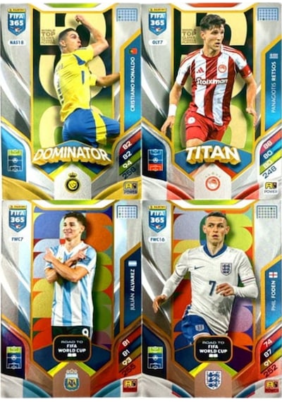 Panini Fifa 2026 Premium 2 Paket - 20 Kart 12 Core 2 Fans 2 Power 2 Jewel 2 Limited Edition