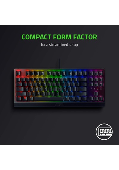 Razer Blackwidow V3 Tenkeyless Sarı Anahtar - Kompakt Mekanik O