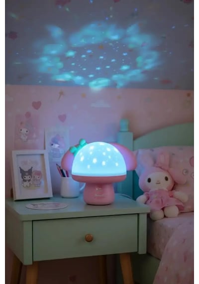 Mınıso Sanrio Lisanslı My Melody Yıldızlı Gökyüzü Projeksiyon Lambası Gece Lambası Diğer