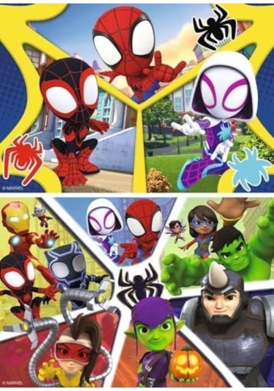2 24p Puzzle Spidey, Çocuk Puzzle