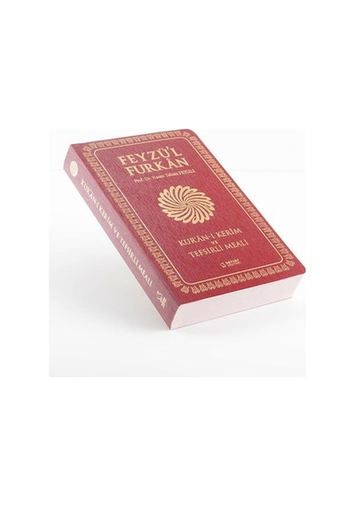 Feyzü'l Furkan Kur'an-ı Kerim ve Tefsirli Meali Mushaflı (B.Bo...