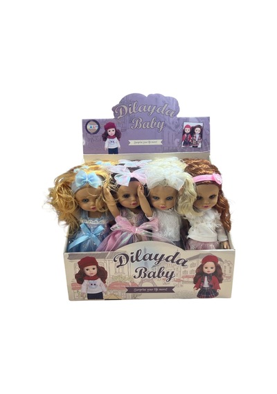 Dilayda Baby Şarkı Söyleyen Hareketli Eklemli Gerçekçi Vinil Et Bebek 35 Cm