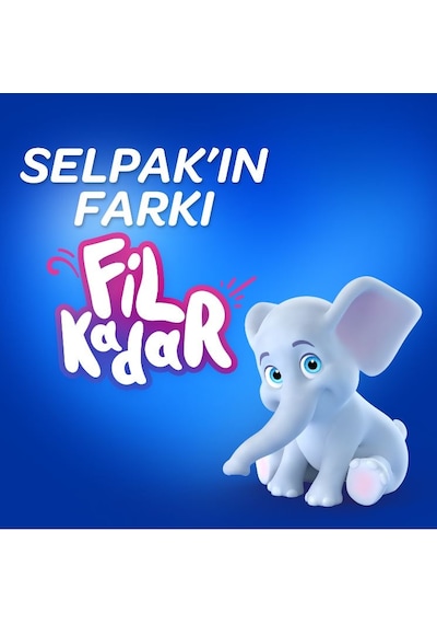 Selpak Süper Emici Rulo Kağıt Havlu 12'li 4 Paket