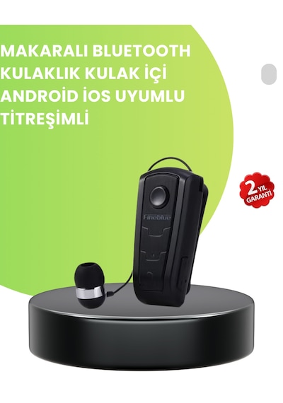 Ergonomik - 882 - Tasarımlı Fineblue F910 Titreşimli - Csmo-tex - Bluetooth Kulaklık