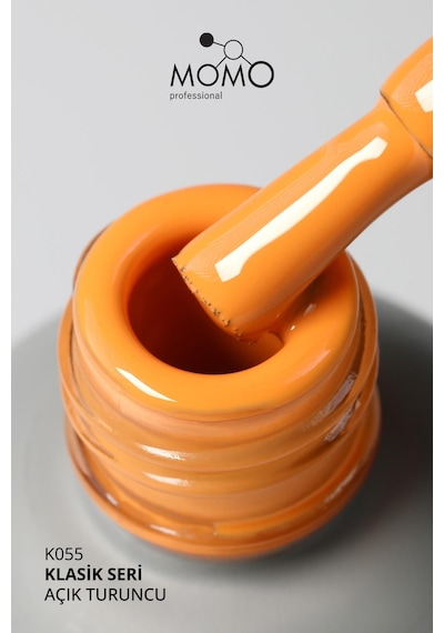 Momo Professional Kalıcı Oje K055 Açık Turuncu 14 Ml