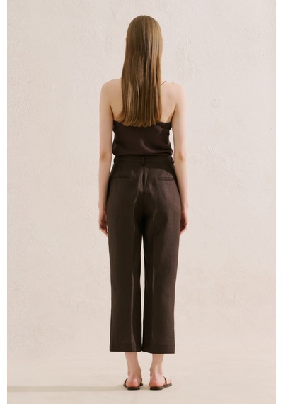 Manuka Keten Klasik Pantolon Acıkahve Ss26pnt00035-23.6552
