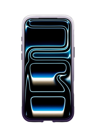 Apple iPhone Uyumlu 17 Pro Kılıf Wiwu As-204 Aeroshield Aurora Ultra M-safe Özellikli Airbag Standlı Kapak Mor
