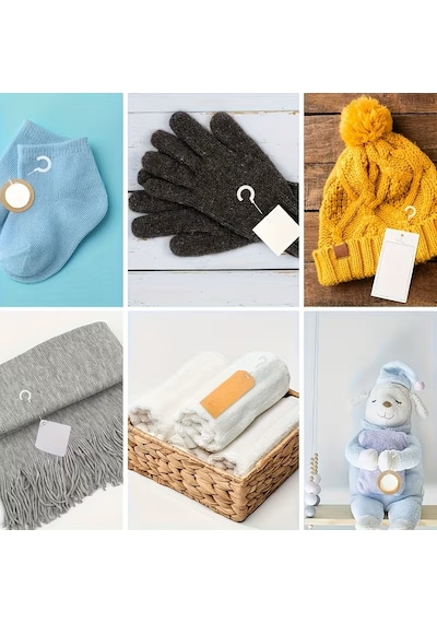 Şeffaf Standart Kancalı 3,5cm Etiketleme Ve Asma Kılçığı 500adet