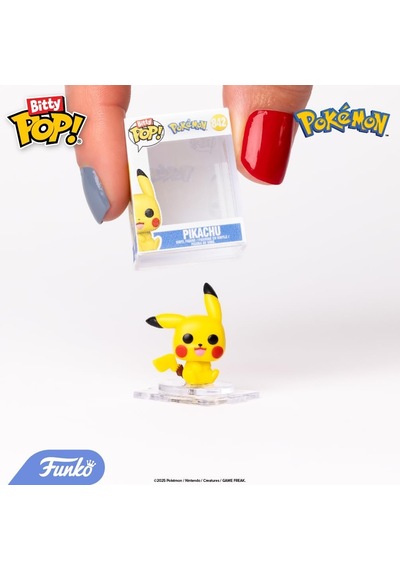 Funko Bitty Pop Pokemon - 12'li Paket - Pikachu, Eveee, Charmand