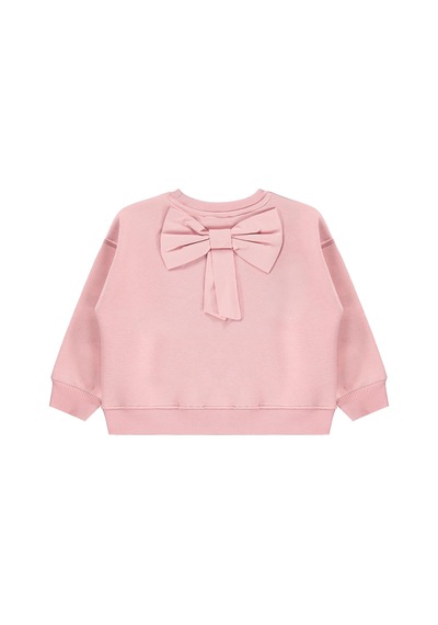 Civil Girls Born To Shine 2-5 Yaş Sweatshirt - Pudra Koyu Pudra