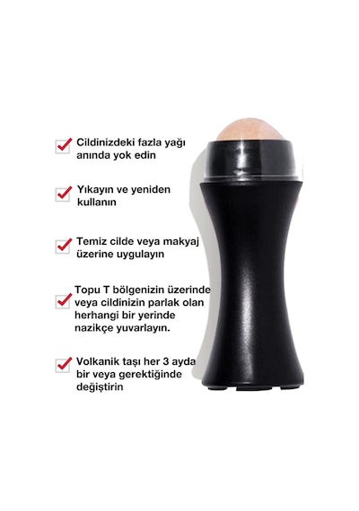 Yağ Emici - Matlaştırıcı Volkanik Taş Roller