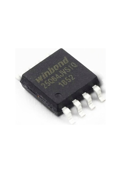 Winbond W25q64jvsıq 64m-bit Seri Flash 3.3v Spı Hafıza Entegresi 32768 Sayfa Uniform 4kb Sop8