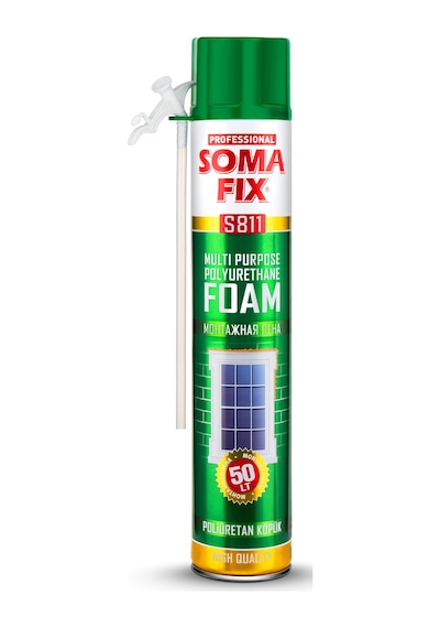 SOMAFİX 750 ML TAM DOLUM PU KÖPÜK 12 Lİ S811