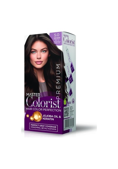 Premıum Yarı Kit Set Saç Boyası 5.0 Açık Kahve 10345436