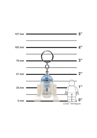 Lego Keylight Star Wars R2-d2 Led Key Chain Ke21h
