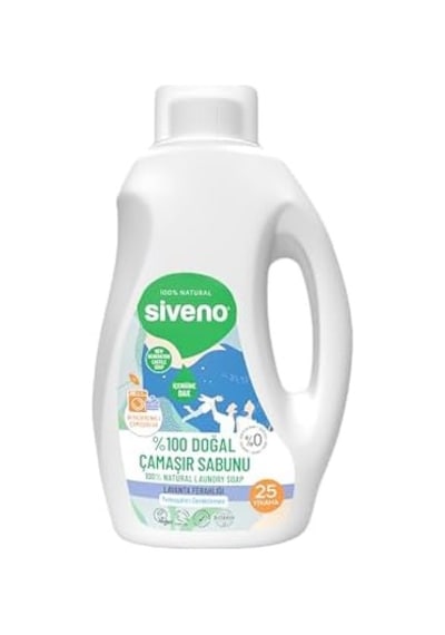 %100 Doğal Çamaşır Sabunu Bitkisel Deterjan Yumuşatıcı Gerektirmez Konsantre Vegan 750 Ml 1000'li Set