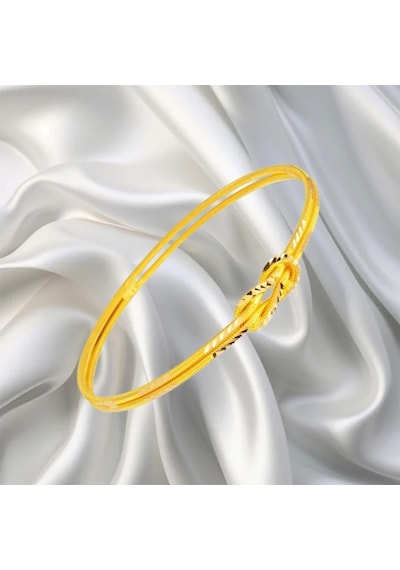 Leva Gold 22 Ayar Ajda Model Aşk Düğümü Bilezik 15 Gr
