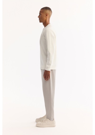 Avva Erkek Siyah Bisiklet Yaka Pamuklu Bi-stretch Baskılı Regular Fit Sweatshirt A52y1215 Ekru Avva Erkek Siyah Bisiklet Yaka Pamuklu Bi-stretch Baskılı Regular Fit Sweatshirt A52y1215 Ekru